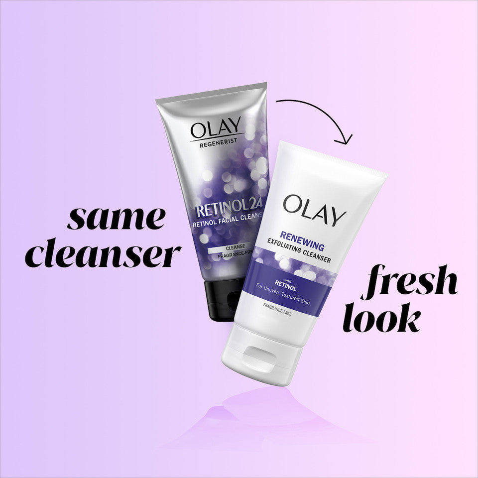 Olay Renewing Exfoliating Cleanser with Retinol - Image 4