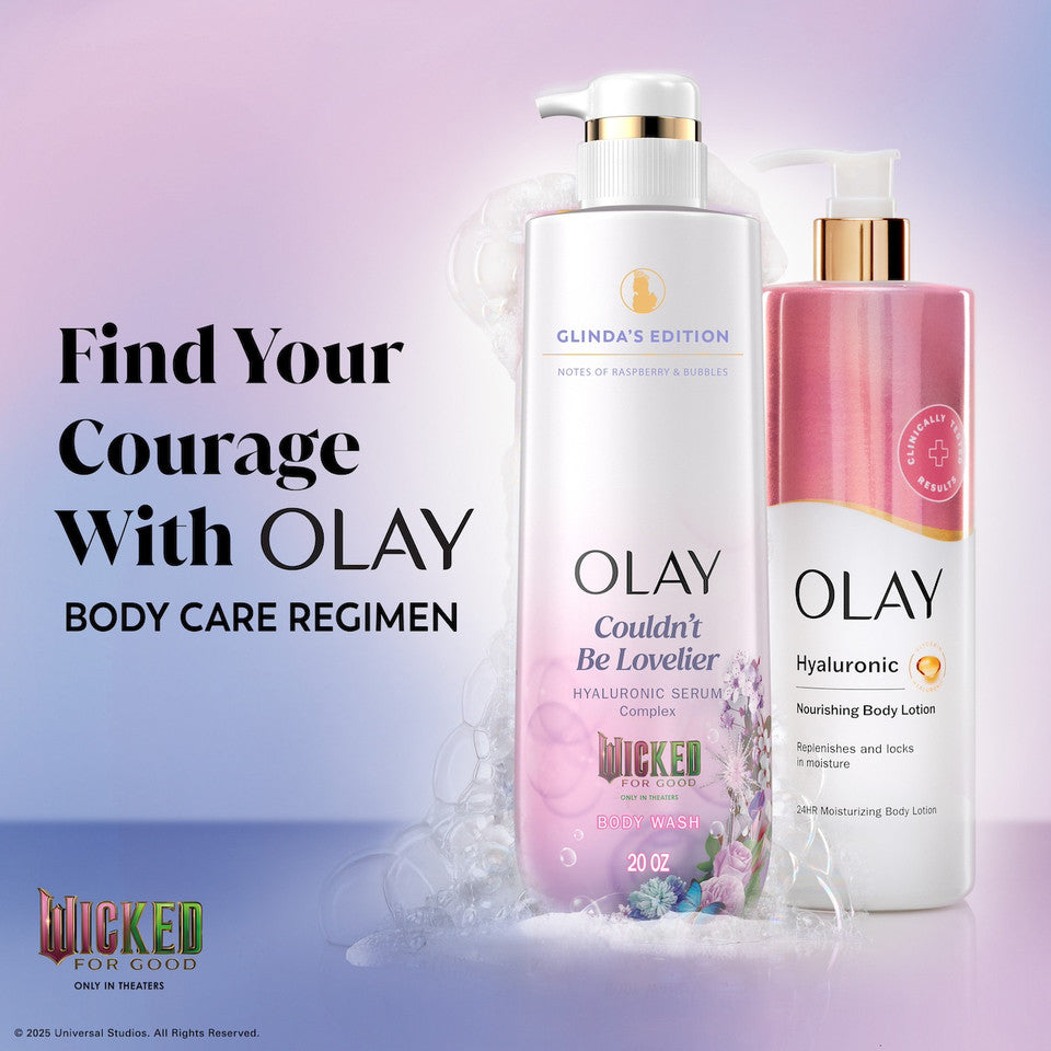 Olay Limited Edition Serum Body Wash, Couldn't Be Lovelier, 20 fl oz, Glinda's Edition Hydrating Body Wash - Image 2