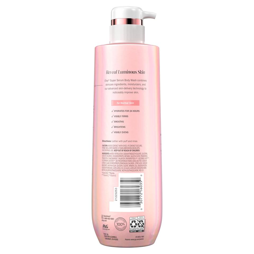 Olay Super Serum Body Wash, Normal Skin - Image 2