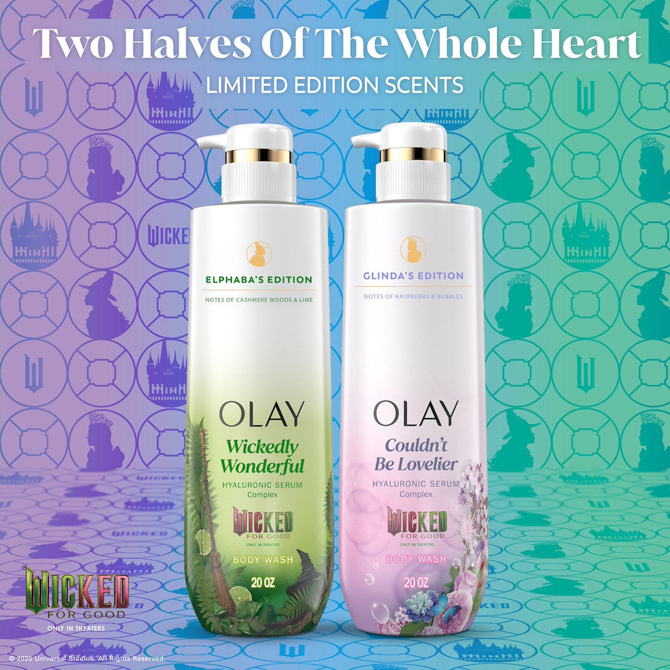 Olay Limited Edition Serum Body Wash, Couldn't Be Lovelier, 20 fl oz, Glinda's Edition Hydrating Body Wash - Image 3