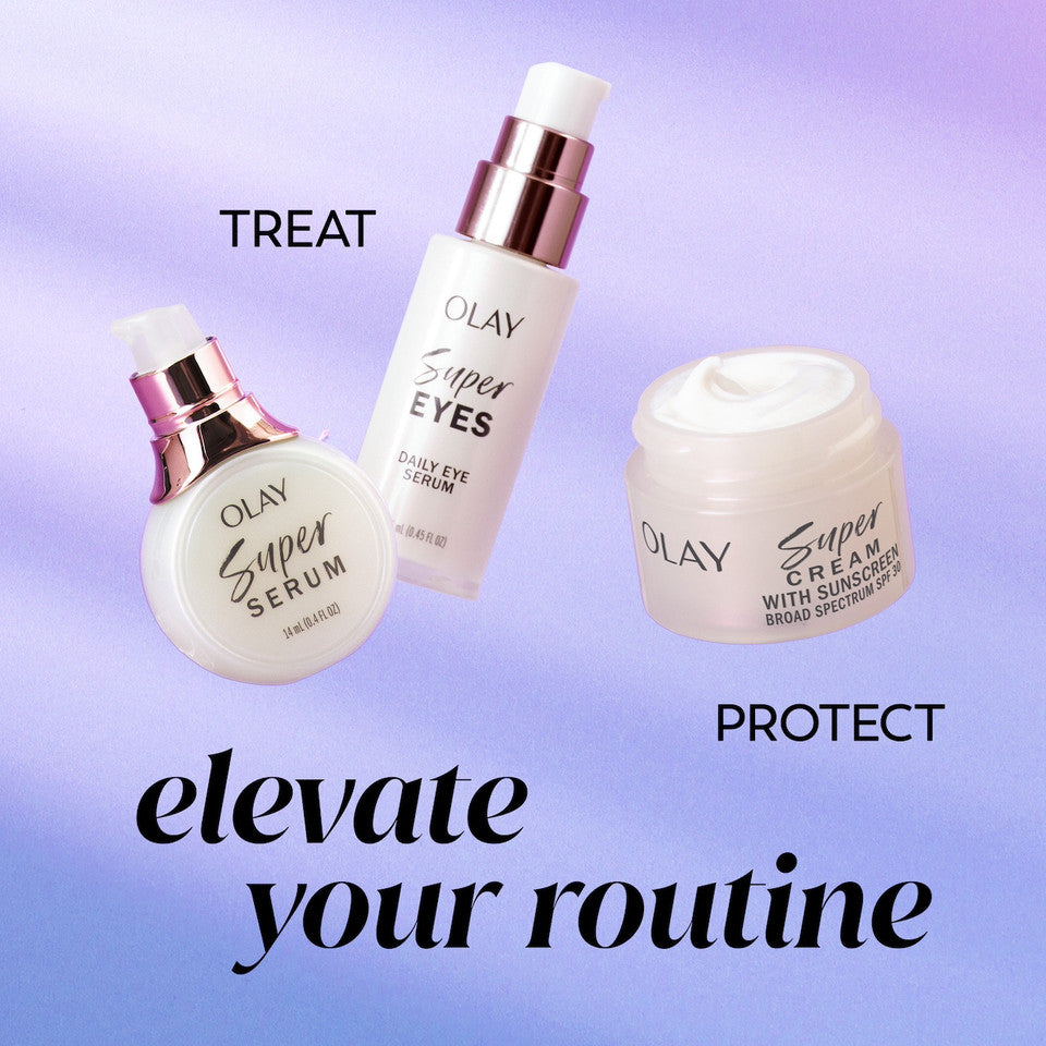 Olay Super Cream Mini with Sunscreen SPF 30, Ultra Lightweight SPF Face Moisturizer - Image 8