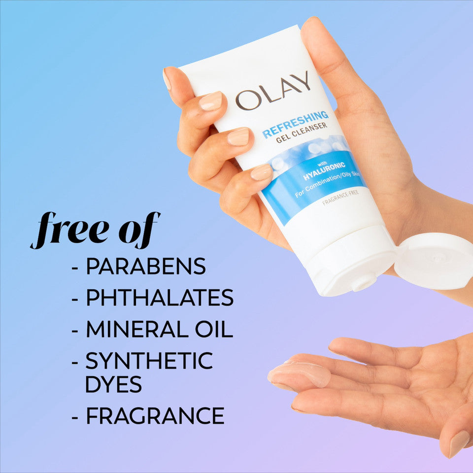 Olay Refreshing Gel Cleanser with Hyaluronic - Image 6