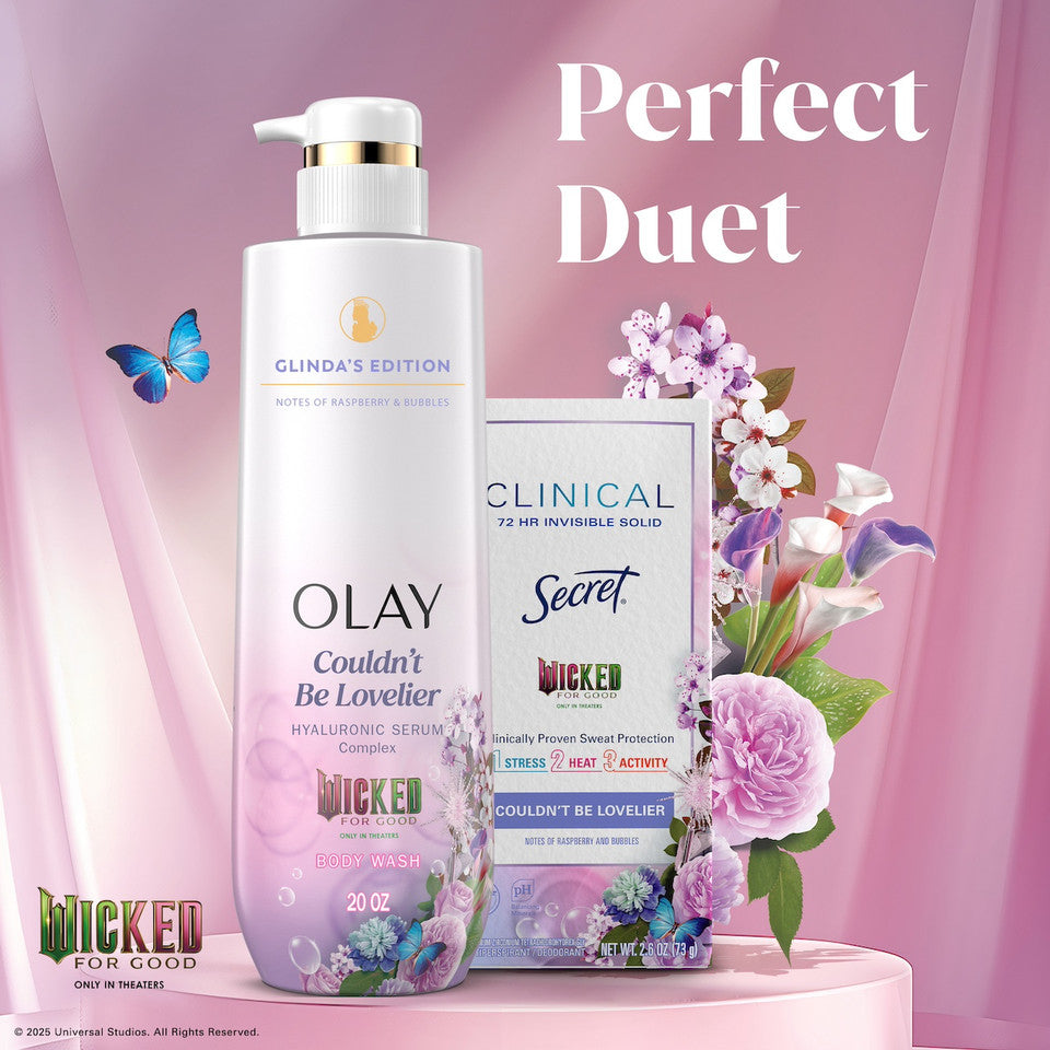 Olay Limited Edition Serum Body Wash, Couldn't Be Lovelier, 20 fl oz, Glinda's Edition Hydrating Body Wash - Image 4