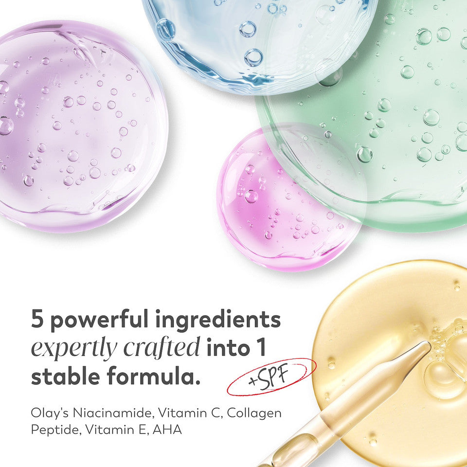 Olay Super Cream with Sunscreen SPF 30, Ultra Lightweight SPF Face Moisturizer - Image 4