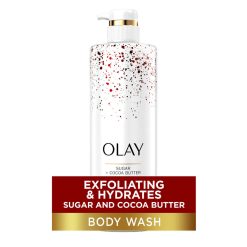 Exfoliating & Moisturizing Body Wash Sugar, Cocoa Butter and Vitamin B3