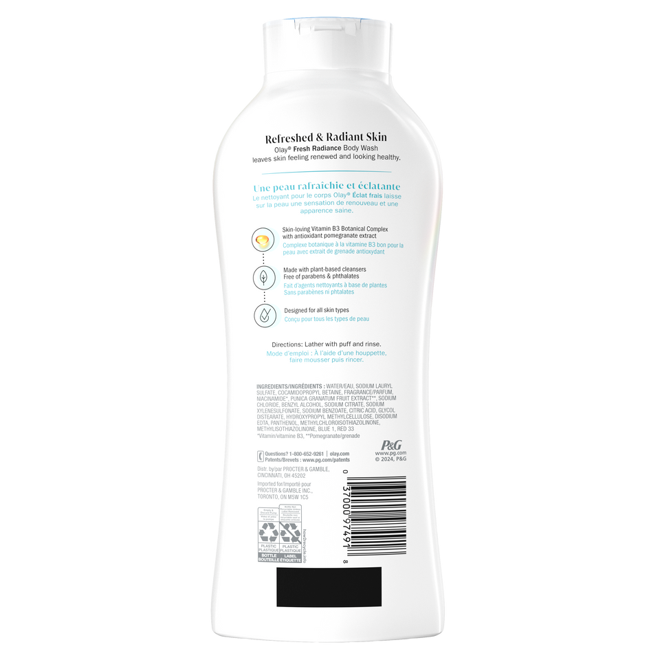 Fresh Outlast Body Wash Birch Water & Lavender - Image 3