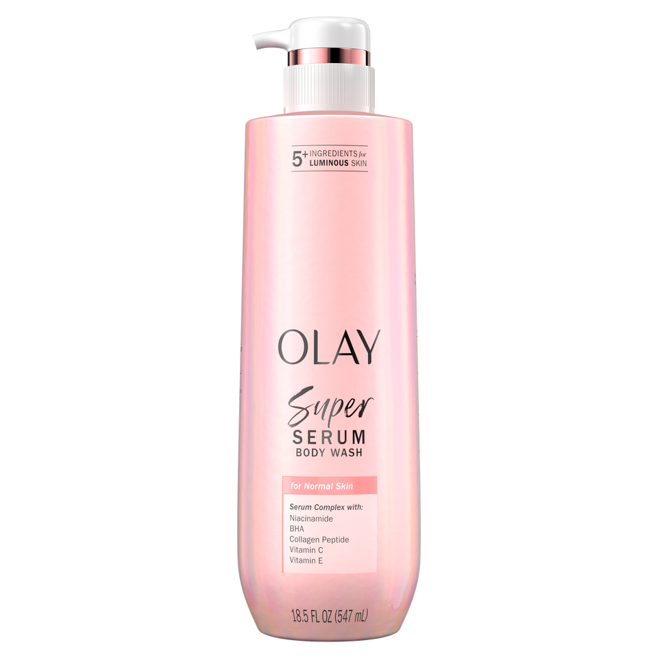 Olay Super Serum Body Wash, Normal Skin