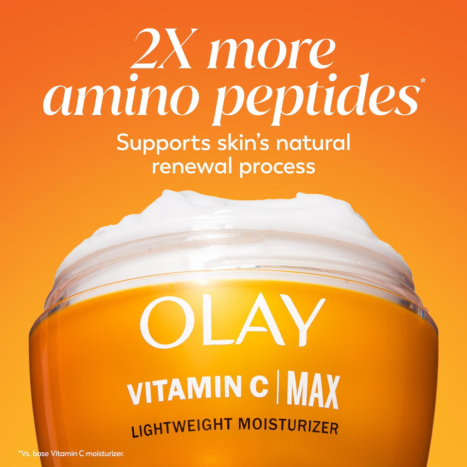 Olay Vitamin C MAX Lightweight Hydrating Moisturizer - Image 3