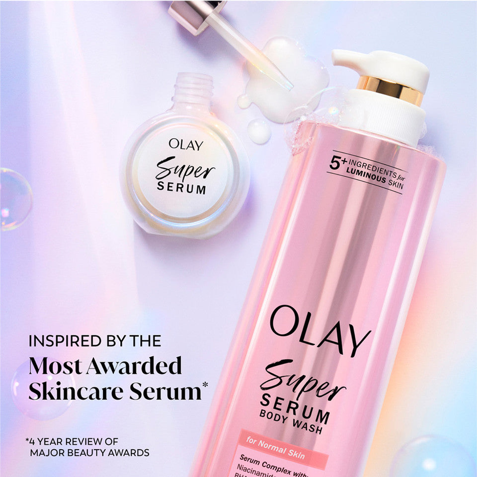 Olay Super Serum Body Wash, Normal Skin - Image 8