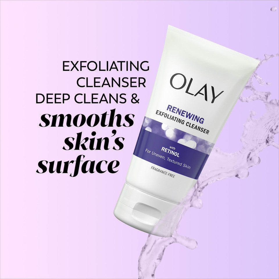 Olay Renewing Exfoliating Cleanser with Retinol - Image 3