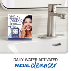 Alternative view of Olay Cleansing Melts + Retinol