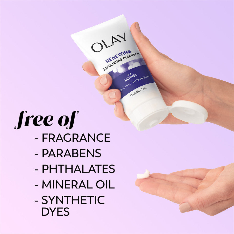 Olay Renewing Exfoliating Cleanser with Retinol - Image 6