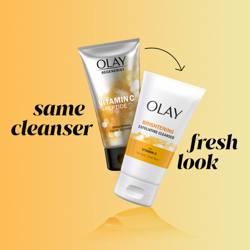 Olay Brightening Exfoliating Cleanser with Vitamin C - Image 4
