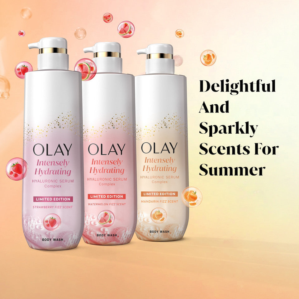 Olay Intensely Hydrating Body Wash, Mandarin - Image 9